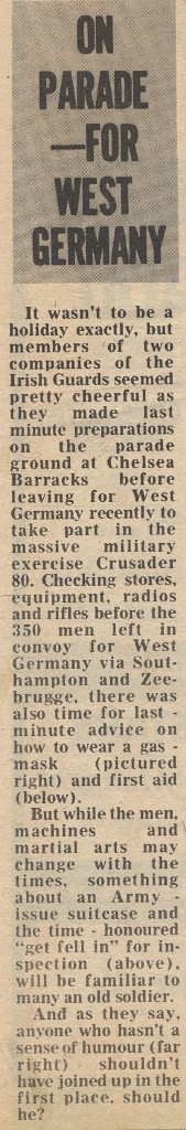 19800919 CHELSEA BARRACKS IRISH GUARDS FOR GERMANY CN.jpg
